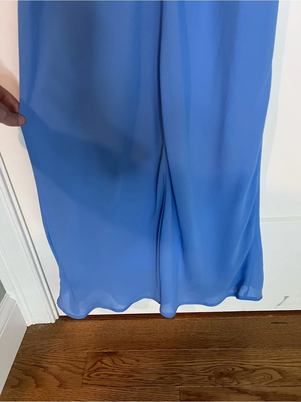 Abercrombie & Fitch blue maxi dresss